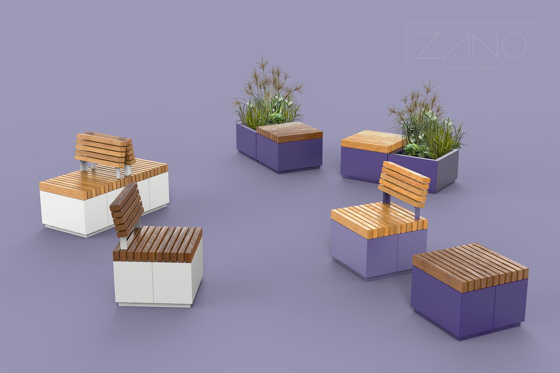 Modular garden furniture