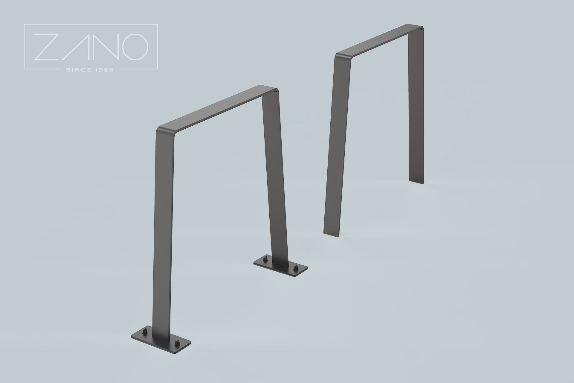 Flat - bicycle stands to be mounted and screwed in